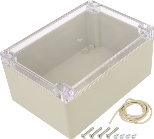 Enclosure: multipurpose; ABS; IP65; HAMMOND, HM-RZ0304, HM-RZ0304C, HM-RZ0308, HM-RZ0308C |EN|
