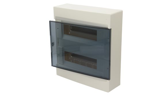 Enclosure: for modular components; HAGER, VD112NP, VD112PP, VD112TP, VD118NP, VD118PP, VD118TP |EN|