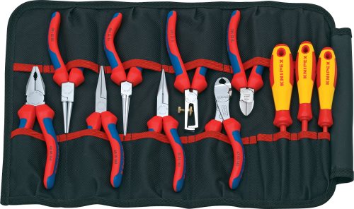 Tools set: for assembly work; for electricians; KNIPEX, KNP.001941 |EN|