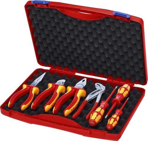 Tools set: for assembly work; for electricians; KNIPEX, KNP.002115 |EN|