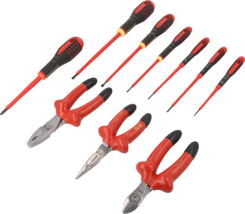 Tools set: pliers, insulation screwdrivers; BAHCO, SA.3045/1VDE |EN|