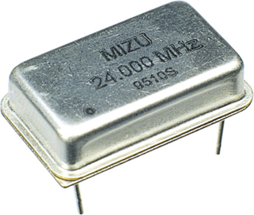 Crystal oscillators in metal cases, QO1.00, QO1.843, QO2.00, QO8.00, QO10.00, QO11.0592 |EN|