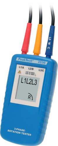 Tester: phase sequence; PEAKTECH, PKT-P2530 |EN|