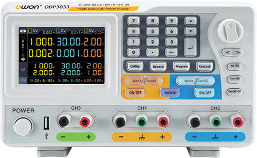 Laboratory power supply: programmable; multi-channel; OWON, ODP3033, ODP3063, ODP3122, ODP6033 |EN|