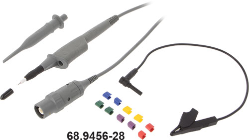 Probe: for oscilloscope; passive; STÄUBLI, 68.9366-12028, 68.9367-12023, 68.9411-28, 68.9411-22 |EN|