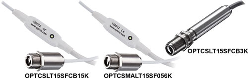 Pyrometer; Optris, OPTCSLT15SFCB3K, OPTCSLT15SFCB15K, OPTCSMVLT15SF056K, OPTCSMALT15SF056K |NL|