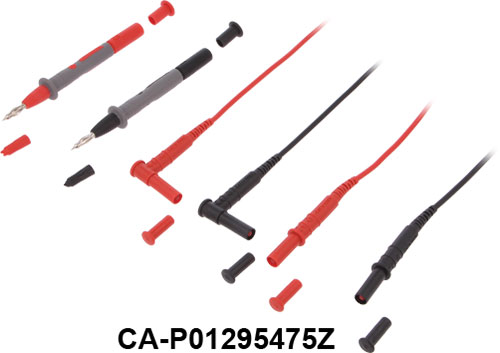 Test leads; 15A; CHAUVIN ARNOUX, CA-P01295450Z, CA-P01295451Z, CA-P01295452Z, CA-P01295453Z |EN|