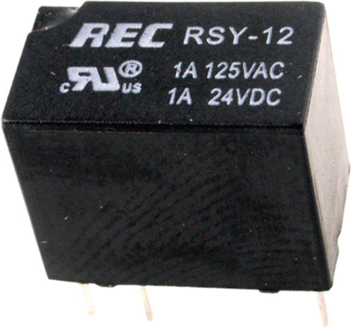 Relay: electromagnetic; subminiature; Recoy/RAYEX ELECTRONICS, RSY-5, RSY-12, RSY-24 |EN|