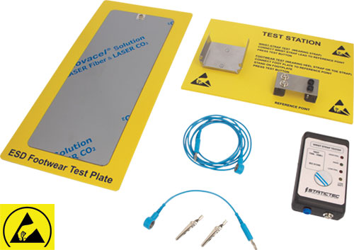 Tester per bracciali e calzature ESD; STATICTEC, PRT-ST250050 |IT|
