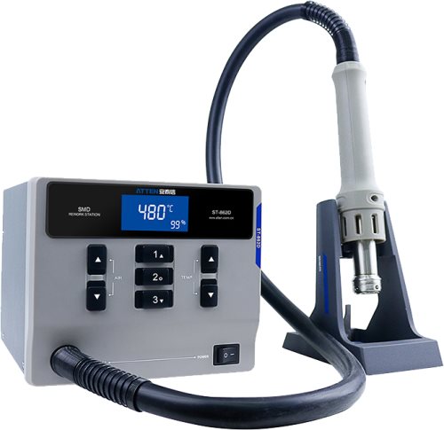 Station: hetluft; 1000W; ATTEN, ST-862D |SV|