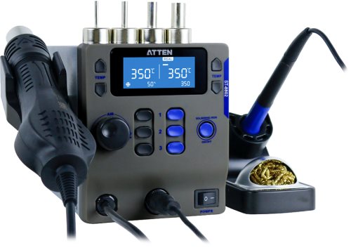 Station: hot air; 800W; ATTEN, ST-8802 |EN|