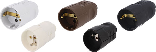 Mains plug, round, PCE, 05148, 05164, 05177, 05180, 08224, 08253, 2410-SW, 2411-SW, 24611-S |EN|