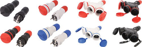 Connector: AC supply; PLASTROL, GN-54/BK-BK, GN-54/GR-BU, W-01147, W-01148, W-01149, W-01150 |EN|