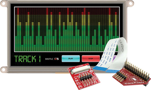 4D SYSTEMS gen4 TFT dispays for Raspberry Pi, GEN4-ULCD-24DT-PI, GEN4-ULCD-24PT-PI |EN|