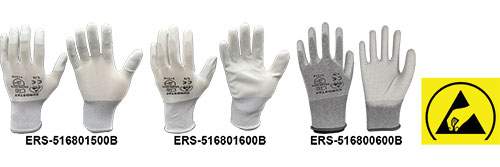 Protective gloves; ESD; EUROSTAT GROUP, ERS-516800600B, ERS-516800605B, ERS-516800610B |EN|