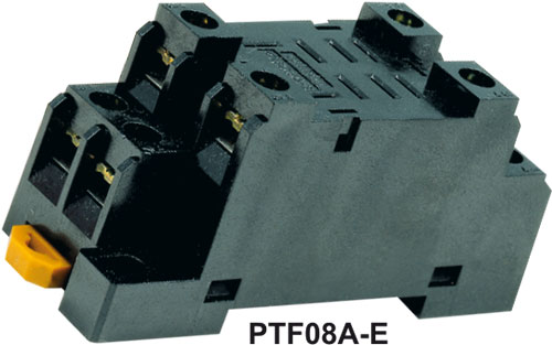 Relays accessories: socket; OMRON, PTF08A, PTF08A-E, PT08-0, PTFZ-08-E |EN|