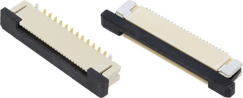 Connector: FFC/FPC; 0.5mm, F31W-1A7H1-11024, F31W-1A7H1-11008, F31W-1A7H1-11010 |EN|