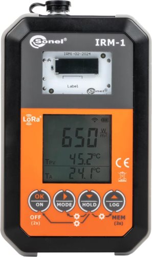 Meter: solar power, IRM-1, IRM-1-MPI, SEFRAM9858 |EN|