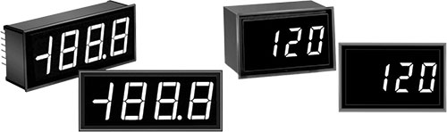 Meter: digital, mounting; on panel, ACA-20PC-2-DC1-RL, ACA-20PC-2-AC1-RL, ACA-20PC-3-AC1-RL |EN|