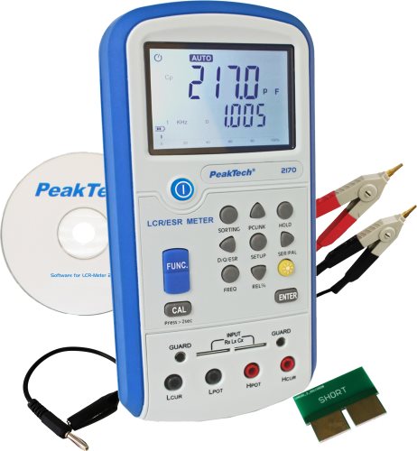 LCR meter; PEAKTECH, PKT-P2170, PKT-P2175, PKT-P2180 |EN|