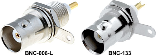 BNC panel mounting sockets, BNC-006, BNC-006-T, BNC-006-L, BNC-133 |EN|