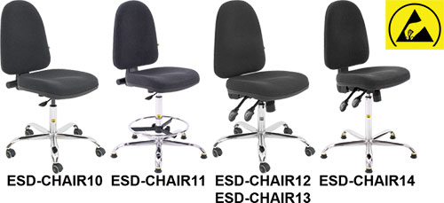 Chair; ESD; RT WORK, ESD-CHAIR10, ESD-CHAIR10/S, ESD-CHAIR11, ESD-CHAIR11/S, ESD-CHAIR12 |EN|