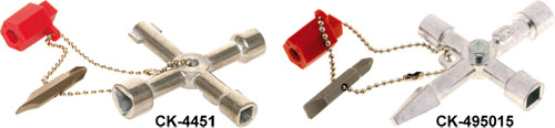Tool: wrench; for control cabinets; C.K, CK-4451, CK-495015 |EN|