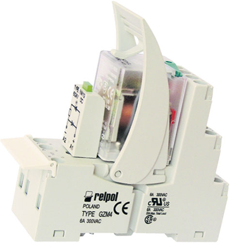 Relpol R40 Relay: interface; RELPOL, PIR4012DC00LD, PIR4012AC00LV, PIR4024DC00LD ...