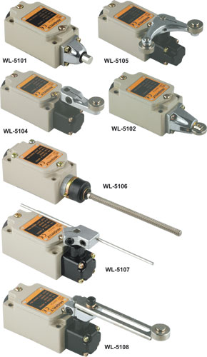 Limit switches, WL series, WL-5101, WL-5102, WL-5104, WL-5108, WL-5106, WL-5107, WL-5105 |EN|