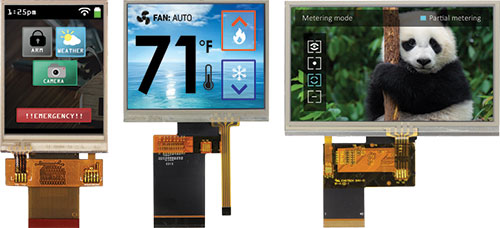 NEWHAVEN DISPLAY TFT displays, NHD-15-240240AF-CT, NHD-15-240240AF-CS, NHD-1.8128160EF-ST |EN|
