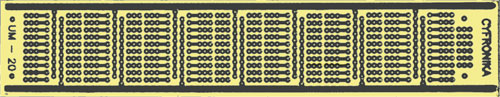 Board: universal; single sided, prototyping; PP-UM20, PP-UM20 |EN|