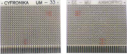 Board: universal; prototyping, double sided; PP-UM33, PP-UM33 |EN|