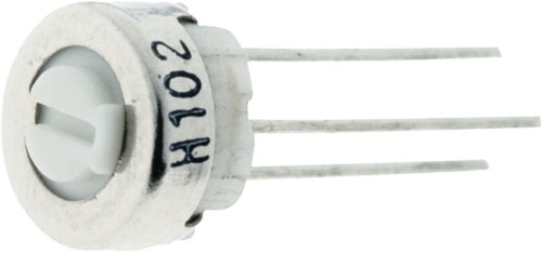 Cylindrical trimmers, cermet, T64H-1K, T64H-2K, T64H-5K, T64H-10K, T64H-20K, T64H-50K |EN|