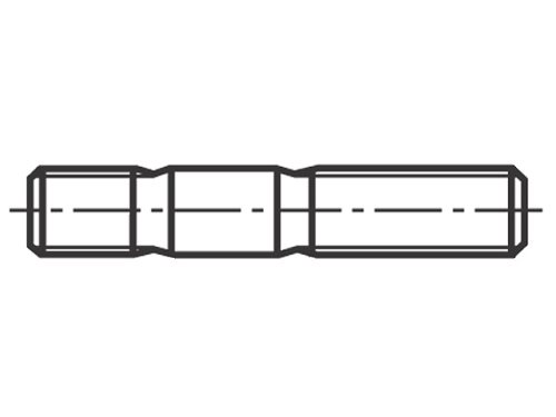 Screw; without head; DIN 939; BOSSARD, B5X16/BN1434, B5X20/BN1434, B5X25/BN1434, B5X30/BN1434 |EN|