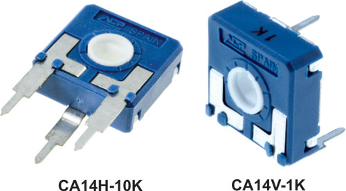 ACP trimmers, CA14 series, CA14H-10K, CA14H-100K, CA14V-1K, CA14V-5K, CA14V-10K, CA14V-100K |EN|