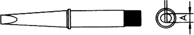 Tip: for sold. irons with heating element; WELLER, WEL.CT6C7, WEL.CT6D7, WEL.CT6E7, WEL.CT6E8 |EN|