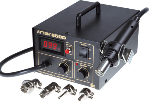 Station: d'air chaud; 280W; ATTEN, AT850D |FR|