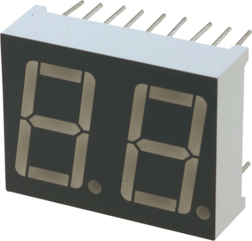 Lucky Light double LED displays, KW2-281ABA, KW2-301AGA, KW2-301ASB, KW2-301AVA, KW2-301CGA |EN|