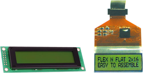 Display: LCD; alphanumeric; DISPLAY ELEKTRONIK, DEM08171FGH-PW, DEM08171SBH-PW-N, DEM08171SYH |EN|