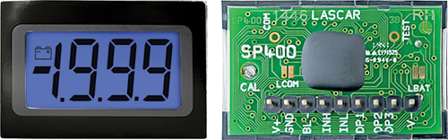 Voltmetr; LASCAR, SP400-BLUE, SP200, SP100, SP300, SP300-BLUE |CS|