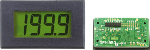 Meter: voltmeter; on panel; LASCAR, DPM950, DPM950S |EN|