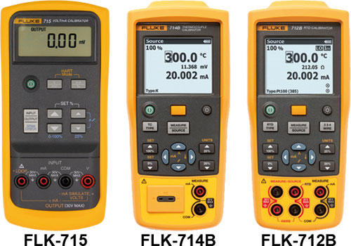 Meter: calibrator; FLUKE, FLK-712, FLK-712B, FLK-714, FLK-714B, FLK-715 |EN|