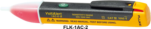 Non-contact voltage detector; FLUKE, FLK-1AC-2, FLK-1AC-2-5PK, FLK-2AC |EN|
