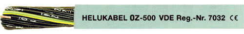 Wire: control cable; unshielded; OZ; HELU, OZ500/2X0.5, OZ500/2X0.75, OZ500/3X0.5, OZ500/2X1 |EN|