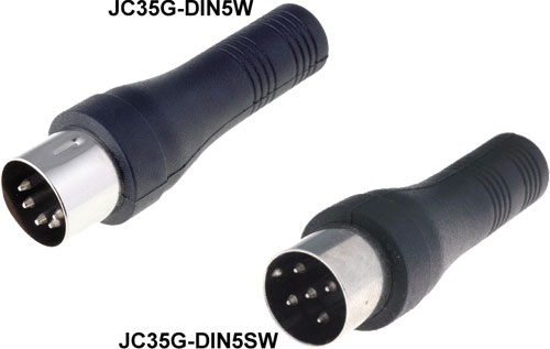 Redukce DIN - Jack, JC35G-DIN5W, JC35G-DIN5SW, JC63G-DIN5W, JC35W-DIN5G, JC35W-DIN5SG |CS|