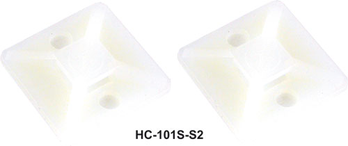 Self-adhesive cable tie bases, HC-100-S4, HC-101S-S2, HC-101, HC-102, HC-3838 |EN|
