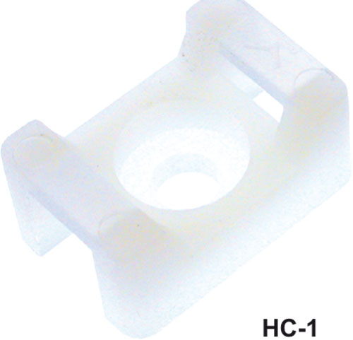 Screw mounted cable tie clamps, HC-0R, HC-1, HC-2, HC-2S, HC-0L |EN|