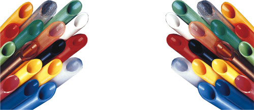 Rurki elektroizolacyjne z PCV, PCV-1X0.5/BK, PCV-1X0.5/WH, PCV-2X0.5/BK, PCV-2X0.5/WH |PL|