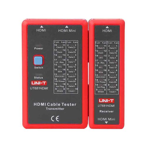 Testeur De Câbles Réseau TCT-1620 GOLDTOOL - 15 LED, RJ45 RJ12 USB BNC FireWire