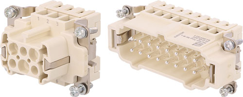 Inserturi de contact; Han<sup>®</sup> High Temp; HARTING, 09338062603, 09338062703, 09338102603 |RO|